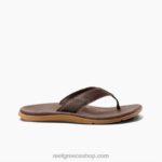 γρ Reef δερμάτινο santa ana άνδρες σκούρο καφέ 044RT365 - Image 2