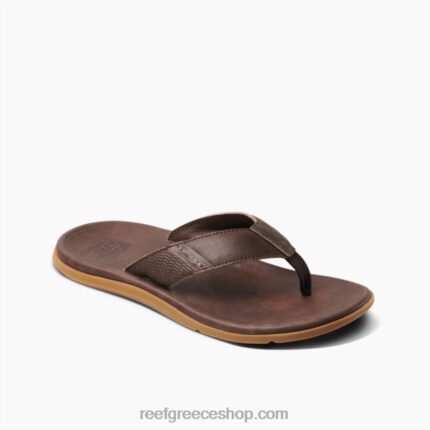 γρ Reef δερμάτινο santa ana άνδρες σκούρο καφέ 044RT365