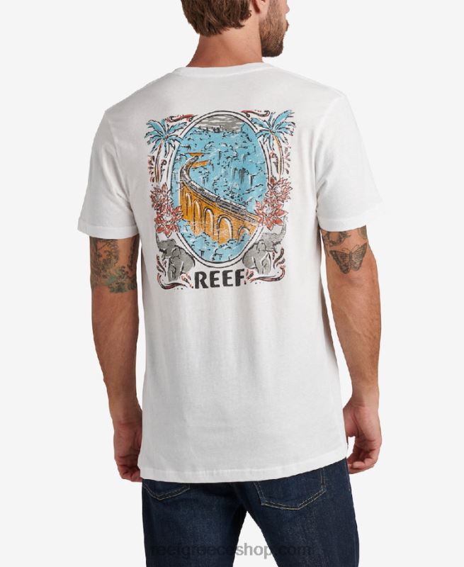 ceb3cf81_reef_cebacebfcebdcf84cebfcebcceaccebdceb9cebacebf_cebccf80cebbcebfcf85ceb6ceaccebaceb9_ceaccebdceb4cf81ceb5cf82_mar.jpg γρ Reef κοντομάνικο μπλουζάκι άνδρες marshmallow 044RT555 - Image 1