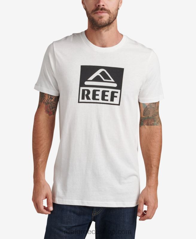ceb3cf81_reef_cebacebfcebdcf84cebfcebcceaccebdceb9cebacebf_cebccf80cebbcebfcf85ceb6ceaccebaceb9_cebfceb4ceb7ceb3cebfcf8d_ce.jpg γρ Reef κοντομάνικο μπλουζάκι οδηγού άνδρες marshmallow 044RT605 - Image 1