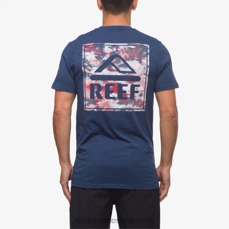 ceb3cf81_reef_cebacebfcebdcf84cebfcebcceaccebdceb9cebacebf_cebccf80cebbcebfcf85ceb6ceaccebaceb9_liberty_ceaccebdceb4cf81ceb5c.jpg γρ Reef κοντομάνικο μπλουζάκι liberty άνδρες ένσημα μπλε 044RT568 - Image 1
