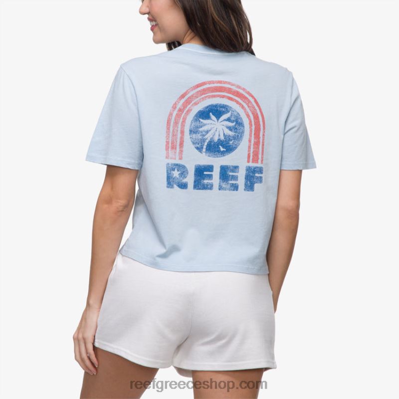 ceb3cf81_reef_cf83ceb9cebdcf84cf81ceb9ceb2ceaccebdceb9_cebacebfcebdcf84cebfcebcceaccebdceb9cebacebf_crop_cebccf80cebbcebfcf8.jpg γρ Reef σιντριβάνι κοντομάνικο crop μπλουζάκι γυναίκες ουρανοξύστη 044RT269 - Image 1