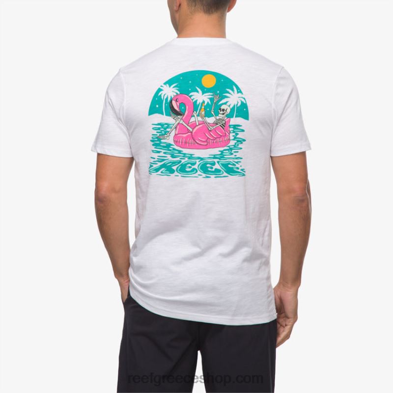 ceb3cf81_reef_float_cf83ceb5_cebacebfcebdcf84cebfcebcceaccebdceb9cebacebf_cebccf80cebbcebfcf85ceb6ceaccebaceb9_ceaccebdceb4cf.jpg γρ Reef float σε κοντομάνικο μπλουζάκι άνδρες ΑΝΟΙΧΤΟ Ασπρο 044RT576 - Image 1