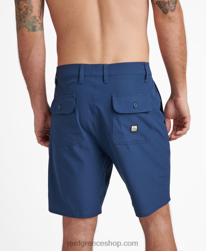 γρ Reef medford hybrid walk short 19" άνδρες ένσημα μπλε 044RT683 - Image 3