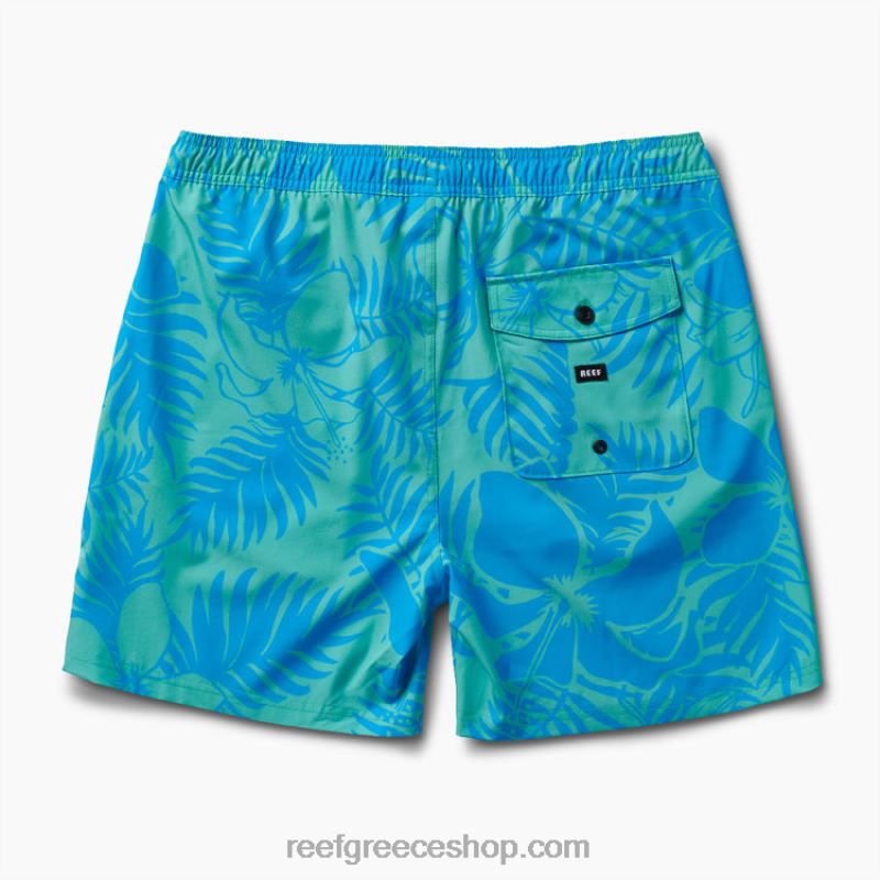 γρ Reef walton board short 19" άνδρες ηλεκτρικό πράσινο 044RT717 - Image 4