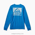 γρ Reef γαλότσες γραφικό μακρυμάνικο μπλουζάκι άνδρες ωκεανός της Χαβάης 044RT603 - Image 3
