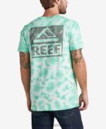 γρ Reef γαλότσες κοντομάνικη γραβάτα βαφής άνδρες ηλεκτρικό πράσινο 044RT618 - Image 2