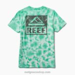 γρ Reef γαλότσες κοντομάνικη γραβάτα βαφής άνδρες ηλεκτρικό πράσινο 044RT618 - Image 3