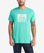 γρ Reef κοντομάνικο μπλουζάκι οδηγού άνδρες ηλεκτρικό πράσινο 044RT583