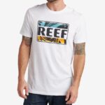 γρ Reef κοντομάνικο μπλουζάκι της Βεγγάλης άνδρες marshmallow 044RT617