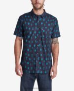 γρ Reef κοντομάνικο πουκάμισο travis άνδρες νυχτερινός ουρανός 044RT649