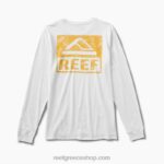γρ Reef μακρυμάνικο μπλουζάκι γαλότσες άνδρες marshmallow 044RT624 - Image 4