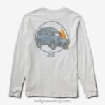 γρ Reef μακρυμάνικο μπλουζάκι copen άνδρες marshmallow 044RT623 - Image 4