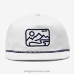 γρ Reef σκελετό snapback αδόμητο καπέλο άνδρες marshmallow 044RT786