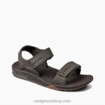 γρ Reef fanning baja άνδρες καφέ/τσίχλα 044RT408