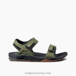 γρ Reef fanning baja άνδρες τσίχλα ελιάς 044RT406 - Image 3