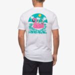 γρ Reef float σε κοντομάνικο μπλουζάκι άνδρες ΑΝΟΙΧΤΟ Ασπρο 044RT576